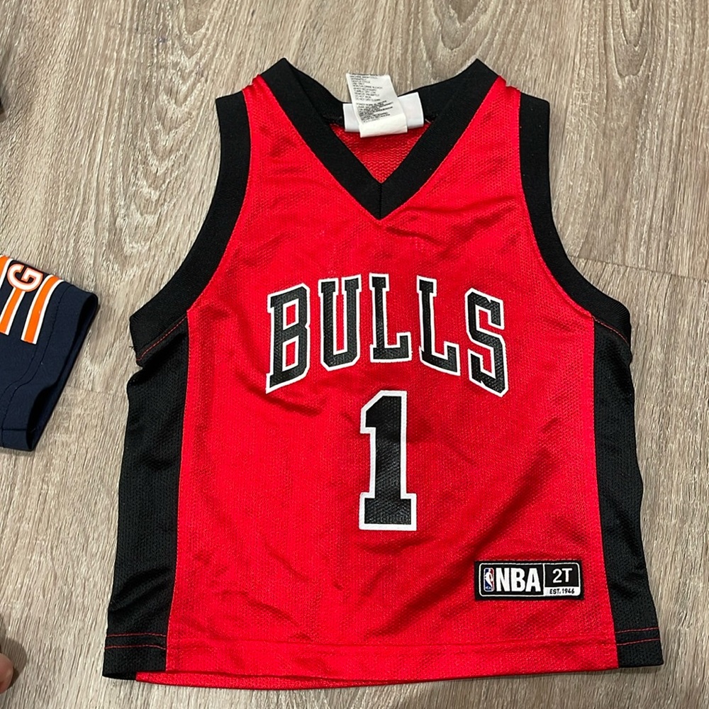 Bulls toddler jersey